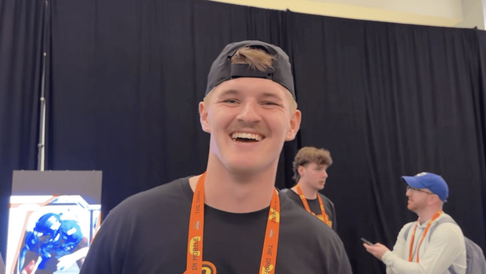 Austin Brinkman at Senior Bowl